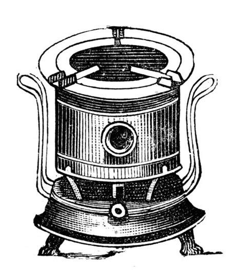 Antique Kerosene Stove Pic Illustrations Royalty Free Vector Graphics