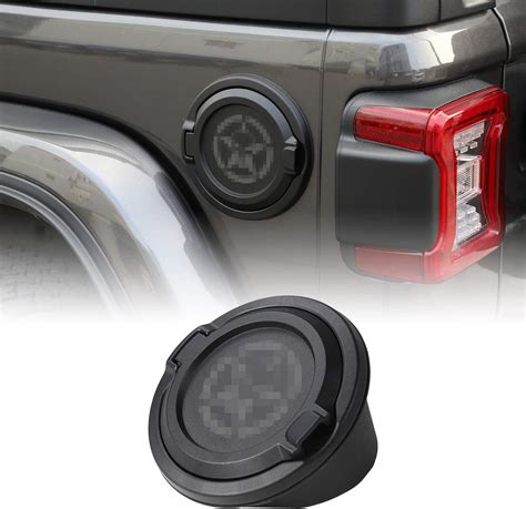 Amazon Jecar Gas Tank Cover Aluminum Alloy Fuel Filler Door Cover