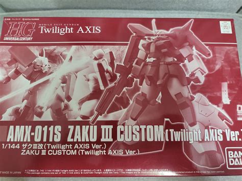 高達模型 AMX 011S HGUC HG Zaku III custom Zaku 3 渣古3改 Twilight Axia Ver 馬沙