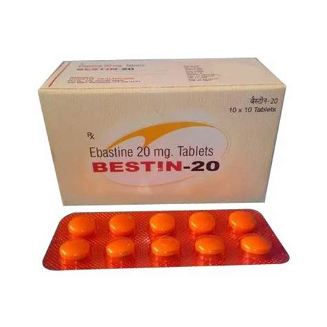 Ebastine Tablets Packaging Type X For Hospital At Rs Box In