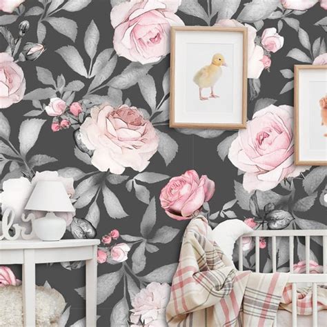 Removable Peel N Stick Wallpaper Self Adhesive Wall Etsy