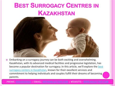 Ppt Best Surrogacy Centres In Kazakhstan Powerpoint Presentation