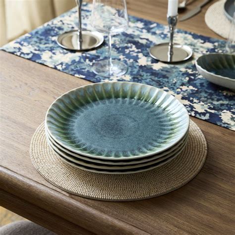 Suvi Stoneware Dinner Plate Sets West Elm