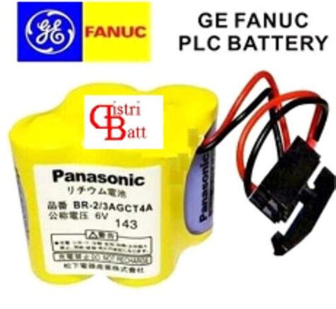 Pile spéciale lithium Panasonic BR2 3AGCT4A fiche mâle 6 V 2400 mAh 1