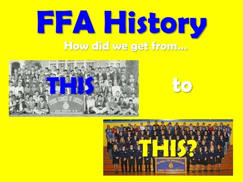 Ppt Evolution Of Ffa From History To Fame Powerpoint Presentation