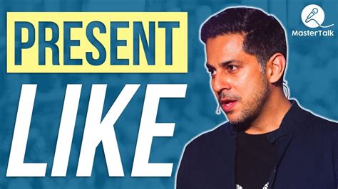 How To Present Like Vishen Lakhiani Youtube