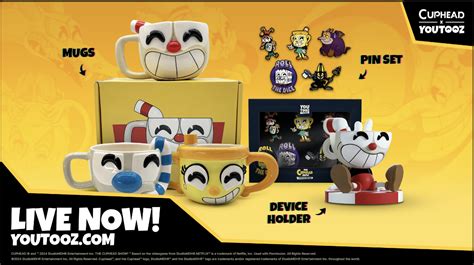 Cuphead Mugs Well Dont Mind If I Do Our New Cuphead X Youtooz