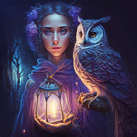 Witch And Owl Lights By Richardsche1008 On Deviantart