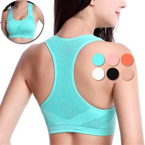 Buy Absorb Sweat Professional Sports Bra Underwear Gym Fitness Seamless