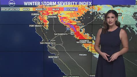 California Weather Update Rare Blizzard Warning Issued Sierra Snow