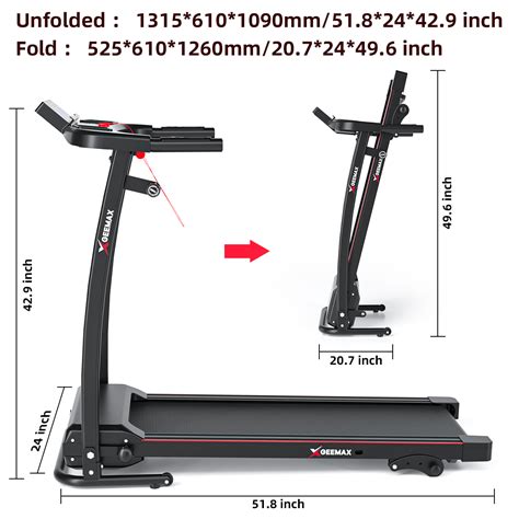 Geemax Geemax C1 Electric Folding Treadmills With Incline For Home