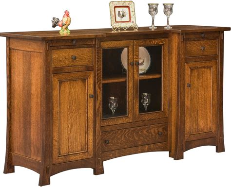 Aspen Buffet | Amish Custom Buffet | Solid Hardwood Sideboard