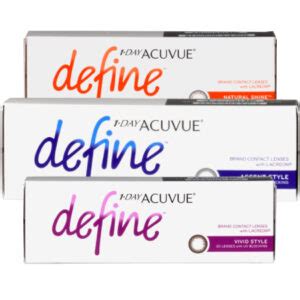 Acuvue Colored Contacts – 1 Day Acuvue Define Review