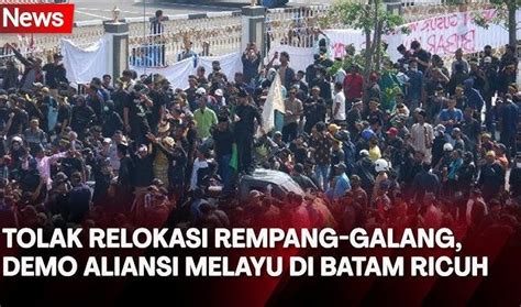 Relokasi Rempang Tua Batam Dewan Ikut Aspirasi Warga