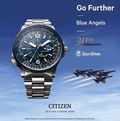 Citizen Blue Angels Promaster Nighthawk Eco Drive 42mm Men S Watch