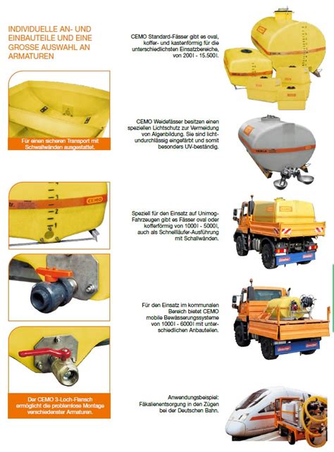 GFK Lagertank und Transportfass kofferförmig 15500 l mit Stahlkufen