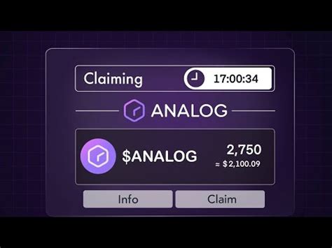 Analog Confirmed Airdrop No Investment Earn Airdrop Free