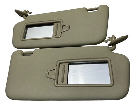 2006 2011 Hyundai Accent Sun Visor Tan Shades Left Right Visors Pair