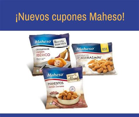 Croquetas Maheso Pide un cupón descuento y cómpralas más baratas