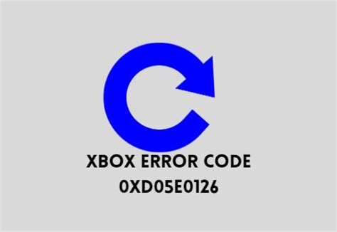 Fix Xbox Error Code Xd E