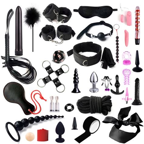 MEGA DUŻY ZESTAW BDSM ELEMENTÓW SEX GADŻETY ZABAWKI NOWY WYMIAR SEKSU Allegro pl