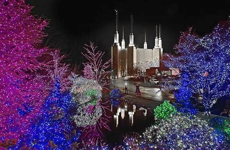 Mormon Temple Dc Christmas Lights 2018 | Ralnosulwe