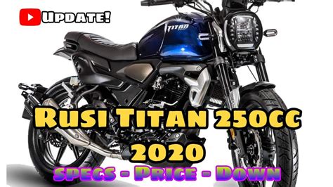 Rusi Titan Fi Price Down Payment Specifications Brandnew