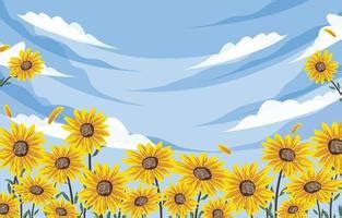 Sunflower Vector Art, Icons, and Graphics for Free Download