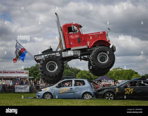 Big Pete Monster Trucks Stock Photo Alamy