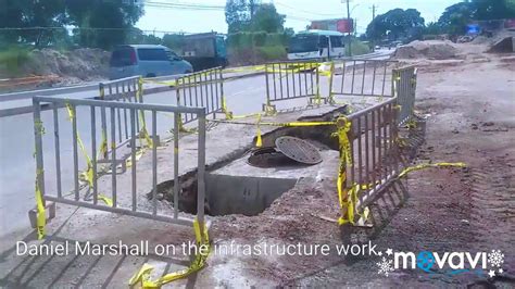 Jan 2019 On The Infrastructure Work The Upgrading Of Constant Spring Road Youtube