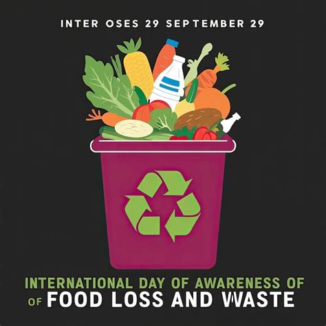 International Day Of Awareness For Food Loss And Waste On September