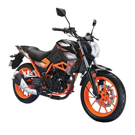 Motocicleta Vento Nitrox 200cc Negro Con Naranja 2020 Bodega Aurrera