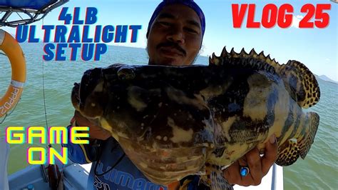 Kerapu Lagi On Ultralight Lb Vlog Pulau Aman Youtube