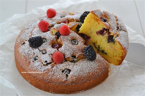 Torta Ai Frutti Di Bosco Soffice Ricetta Facile E Veloce