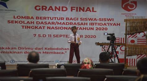 Wakil Jabar Akram Ziad Tampil Memesona Di Grand Final Lomba Bertutur