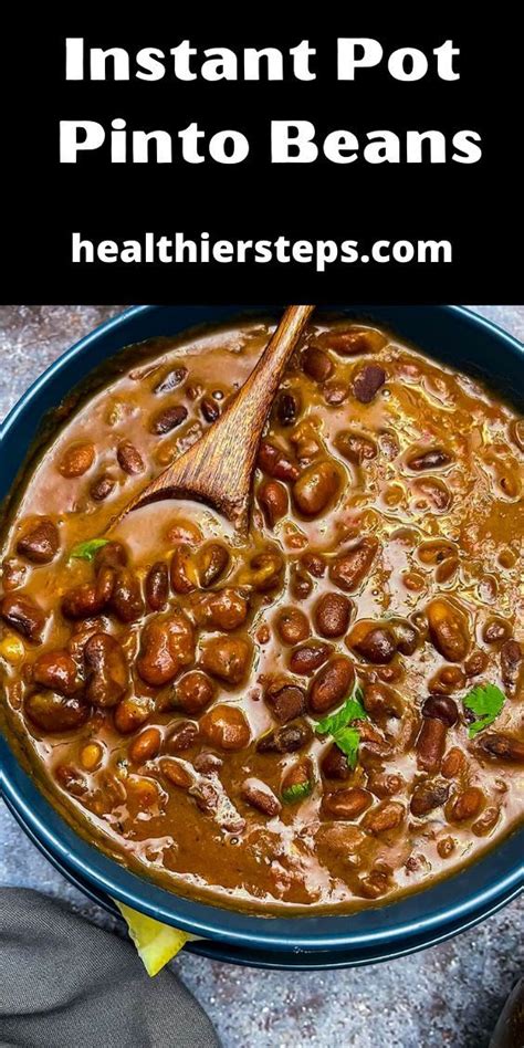 Instant Pot Pinto Beans Instant Pot Recipes Southern Pinto Beans