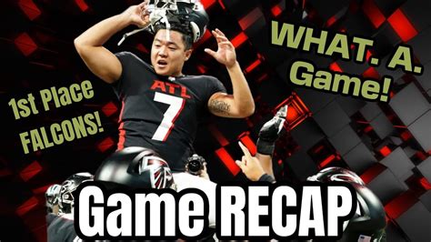 Carolina Panthers Vs Atlanta Falcons Game Recap Week 8 2022 Rise