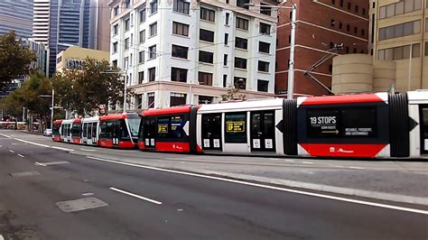 The Light Rail In Sydney Nsw Australia Youtube