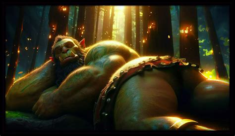 Sleeping Ogre Digital Art by Shawn Dall - Fine Art America