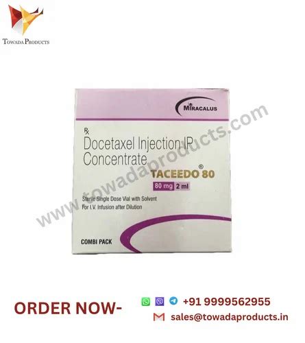 Taceedo 80 Mg Injection At Rs 6000 Vial Taxotere In New Delhi ID