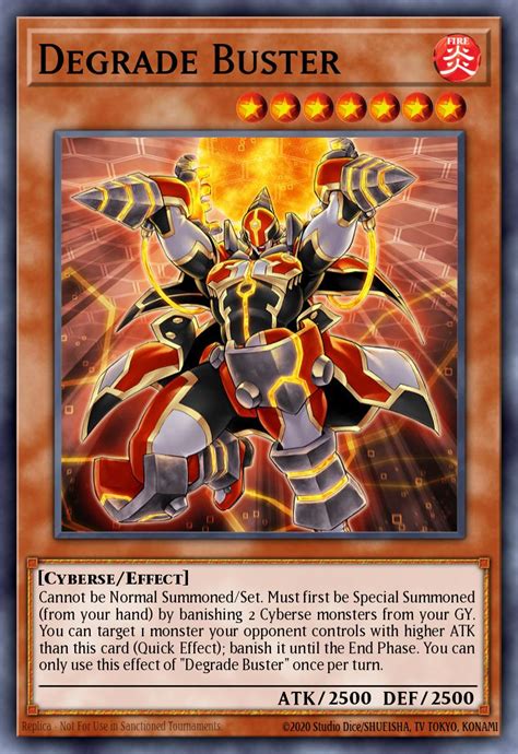 Degrade Buster Yu Gi Oh Card Database Ygoprodeck