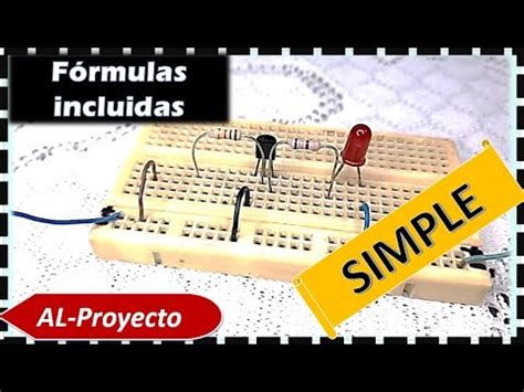 COMO ENCENDER LED CON TRANSISTOR ENCENDER Un LED SIN ARDUINO DE