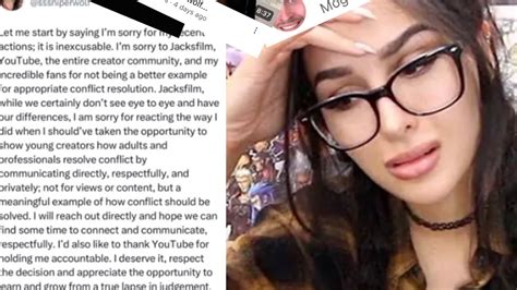 Sssniperwolf Apology Youtube