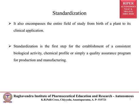 Hplc In Herbal Product Standardization Ppt