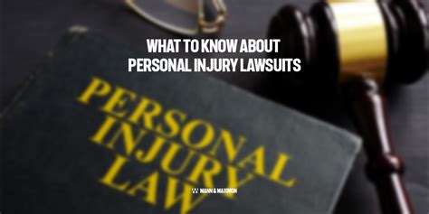 What To Know About Personal Injury Lawsuits