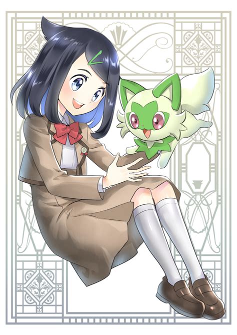 Sprigatito And Liko Pokemon And More Drawn By Morisawa Machi Danbooru