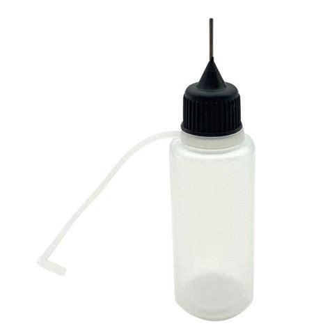 BOUTEILLE FLACON FLACON POMPE Black Cap 5ml LDPE Compte gouttes à