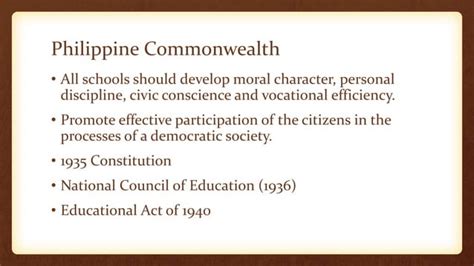 Historical Foundations Of Philippine Educationpptx Free Download