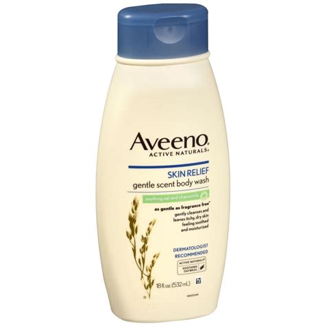 Aveeno Active Naturals Skin Relief Gentle Scent Body Wash 18 Oz Medcare Wholesale Company