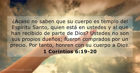 34 Versículos de la Biblia sobre el Cuerpo RVR60 NVI DailyVerses net